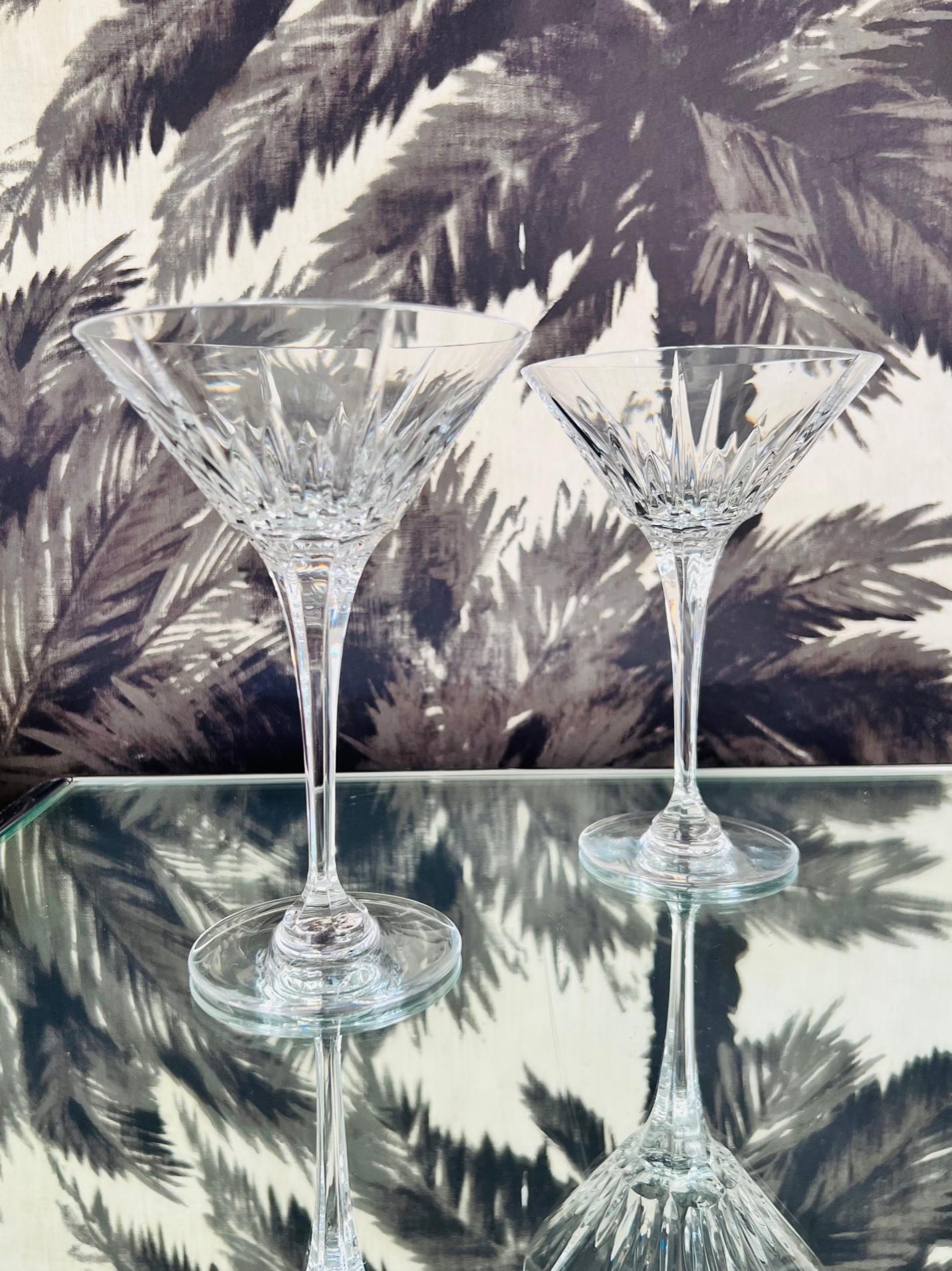 waterford marquis martini glasses