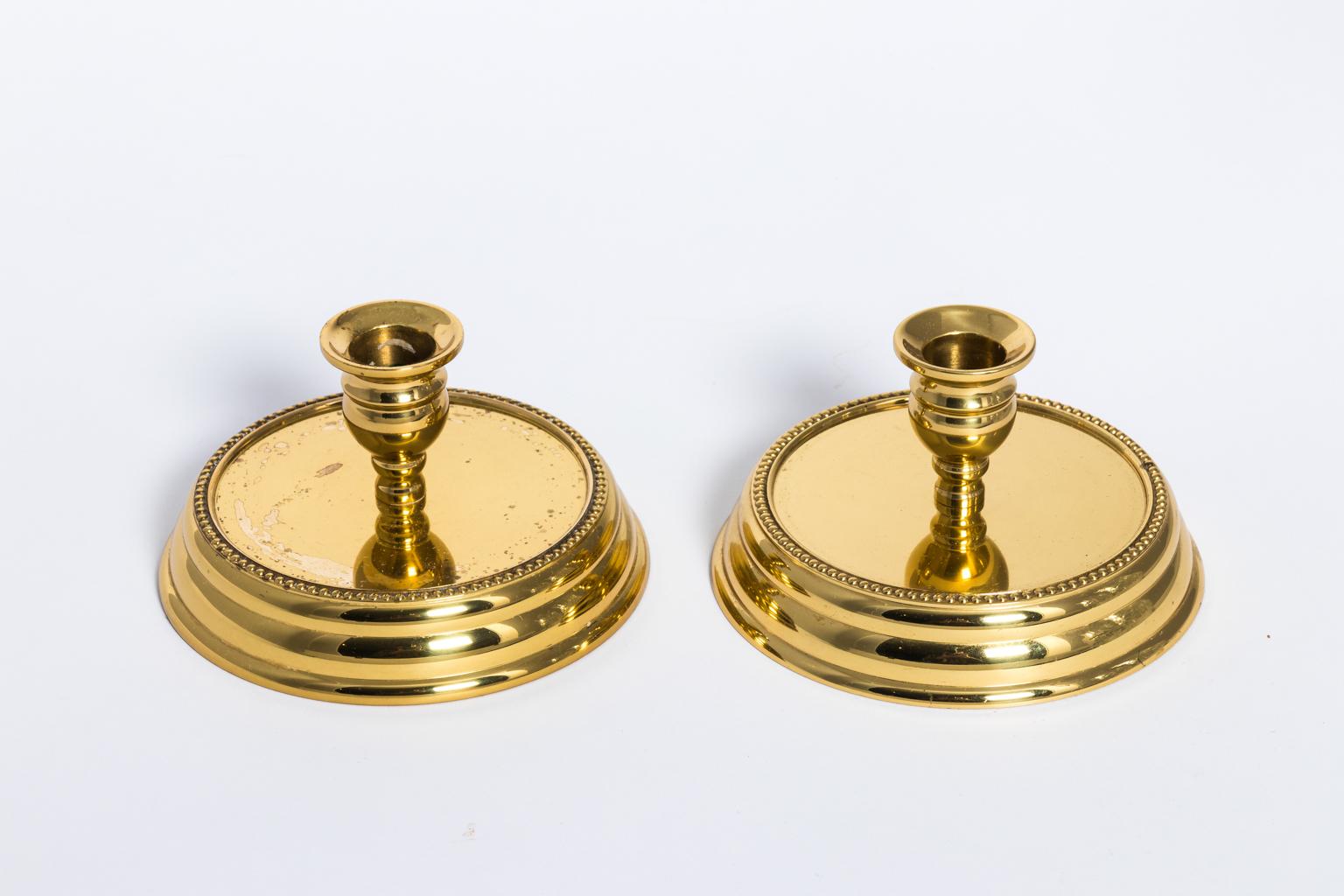 Pair of Waterford Hurricane Lamps 2