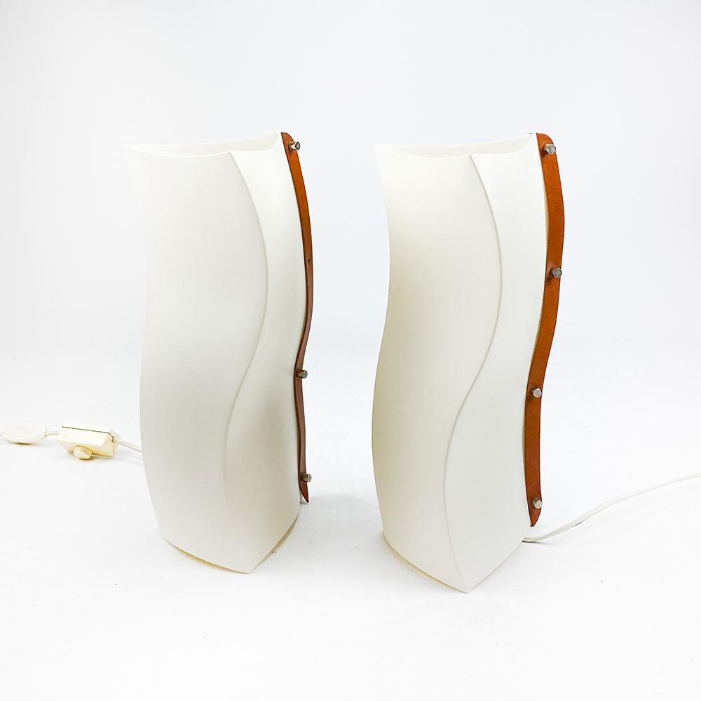 Modern Pair of WB-Small Lamps Design by Giulio Di Mauro for Slamp, 1980's For Sale
