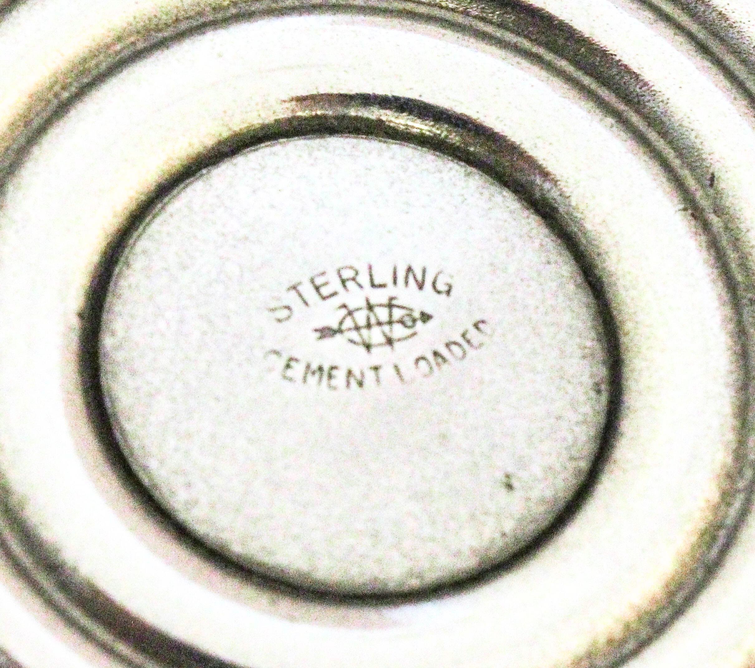 Coppia di vasi/cestini con manico in argento Sterling di Webster in vendita 1