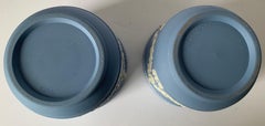 Pair of Wedgwood Light Blue Small Cachepot / Flower Pot