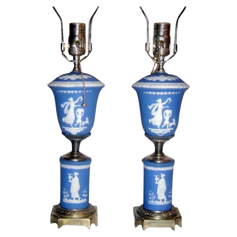 Pair of Wedgwood Table Lamps
