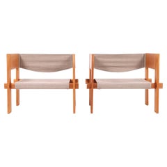 Wood Lounge Chairs