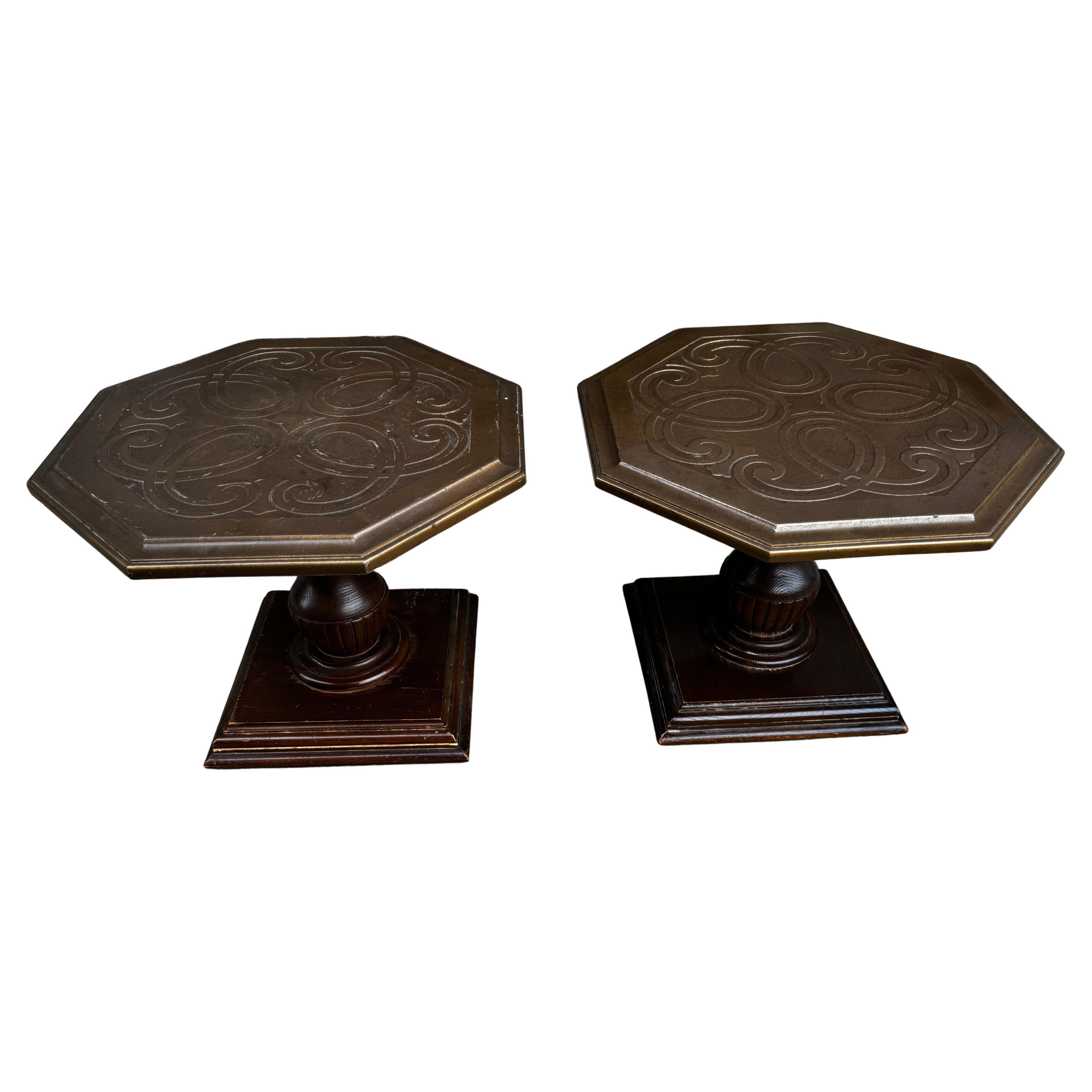 Octagon End Tables - 73 For Sale on 1stDibs | vintage octagon end