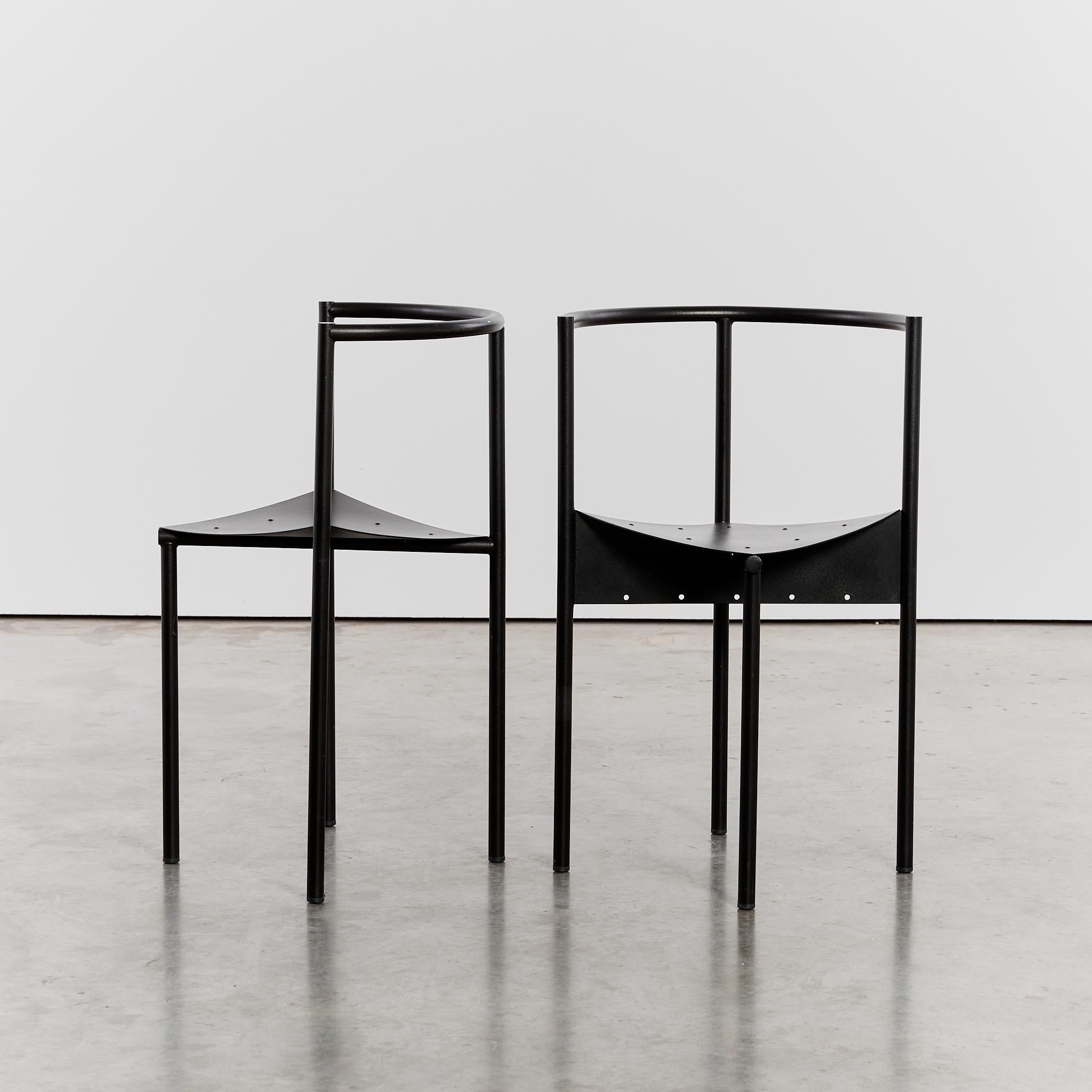 Postmoderno Coppia di sedie Wendy Wright di Phillippe Starck per Disform in vendita