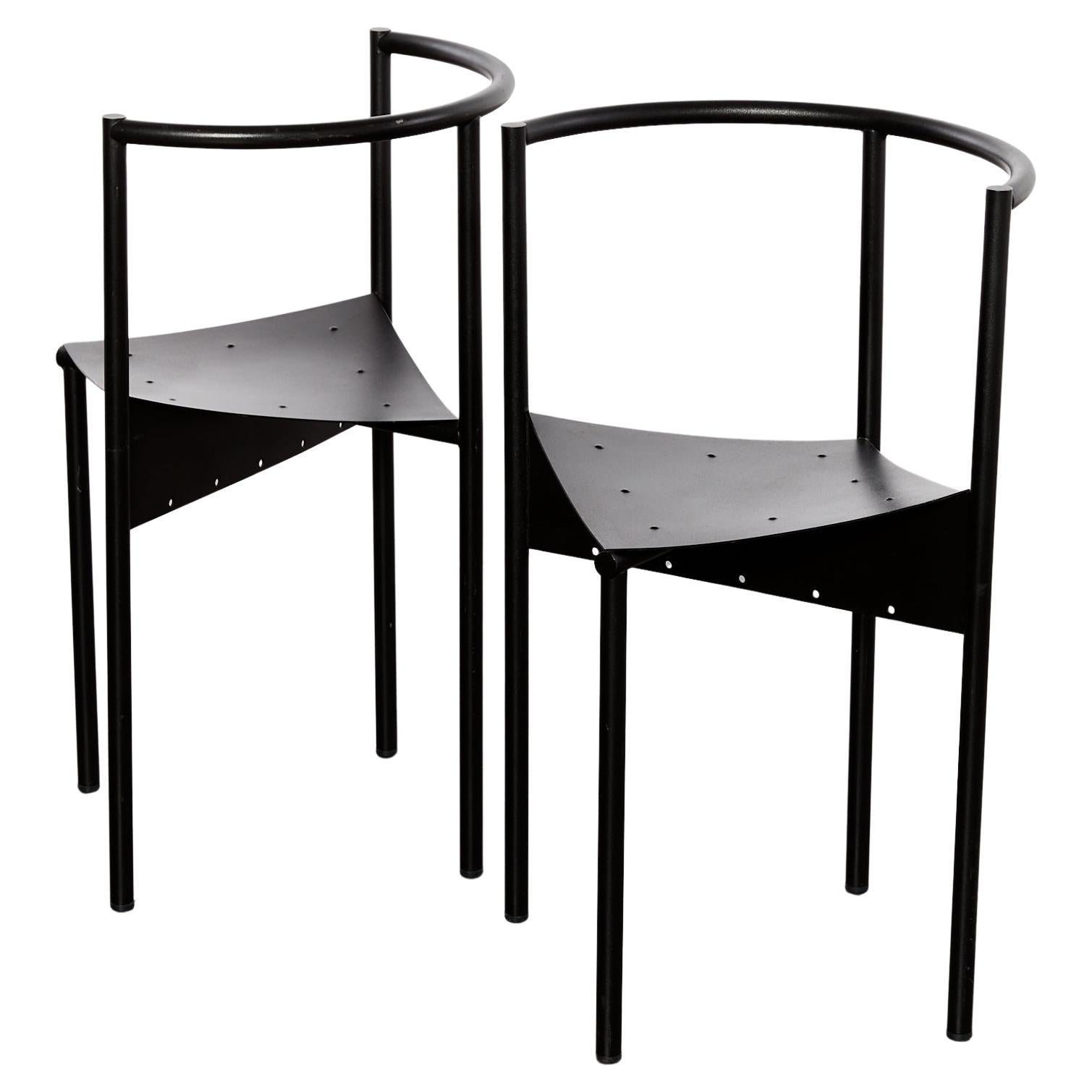 Pair of Wendy Wright chairs by Phillippe Starck for Disform