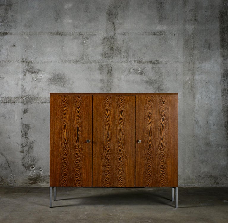 Pair of Wenge Wood Cabinets at 1stDibs