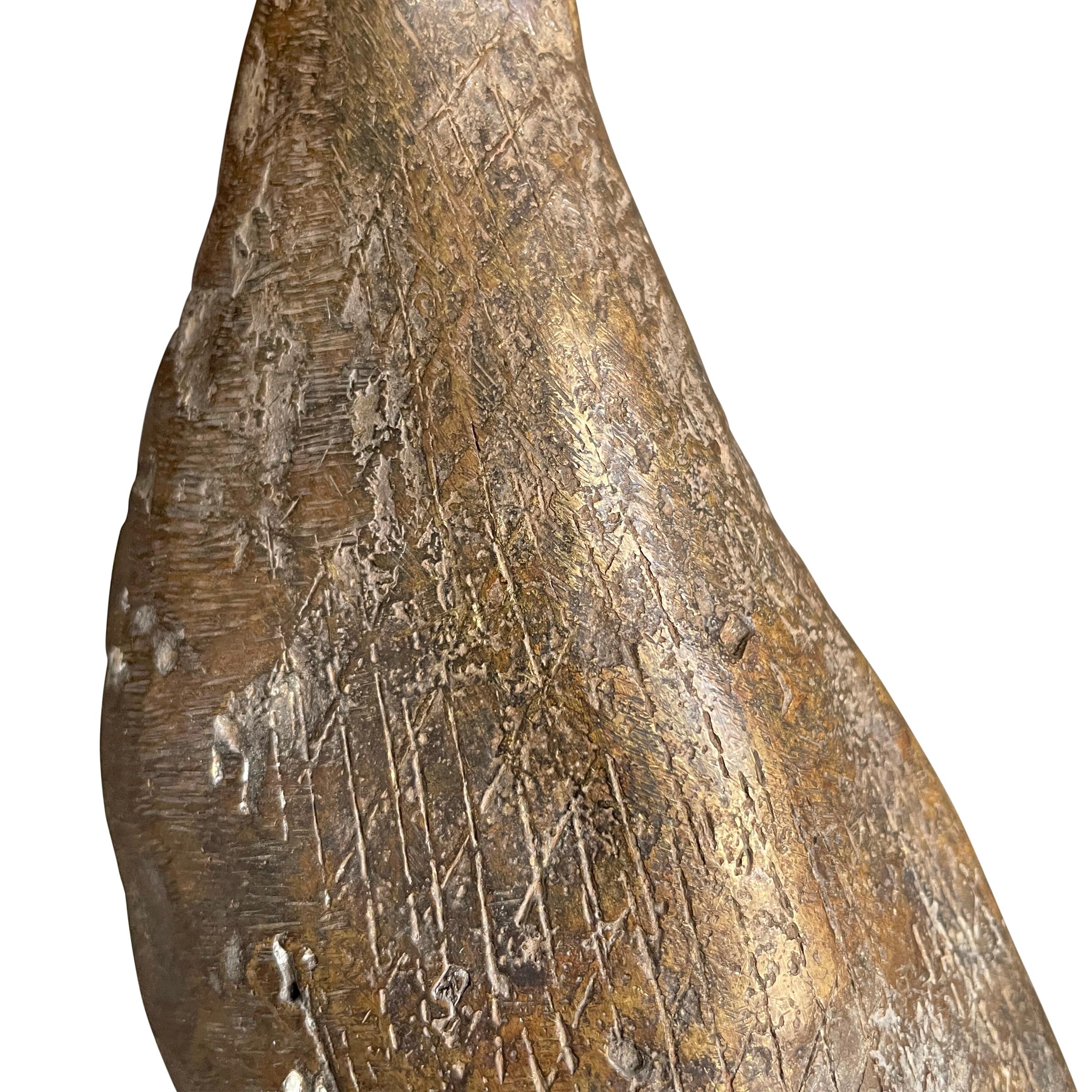 Coppia di uccelli in bronzo fuso dell'Africa occidentale in vendita 3