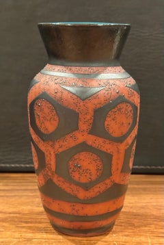 Paire de vases en poterie West German "Fat Lava" par Ankara Keramik, vers les années 1970