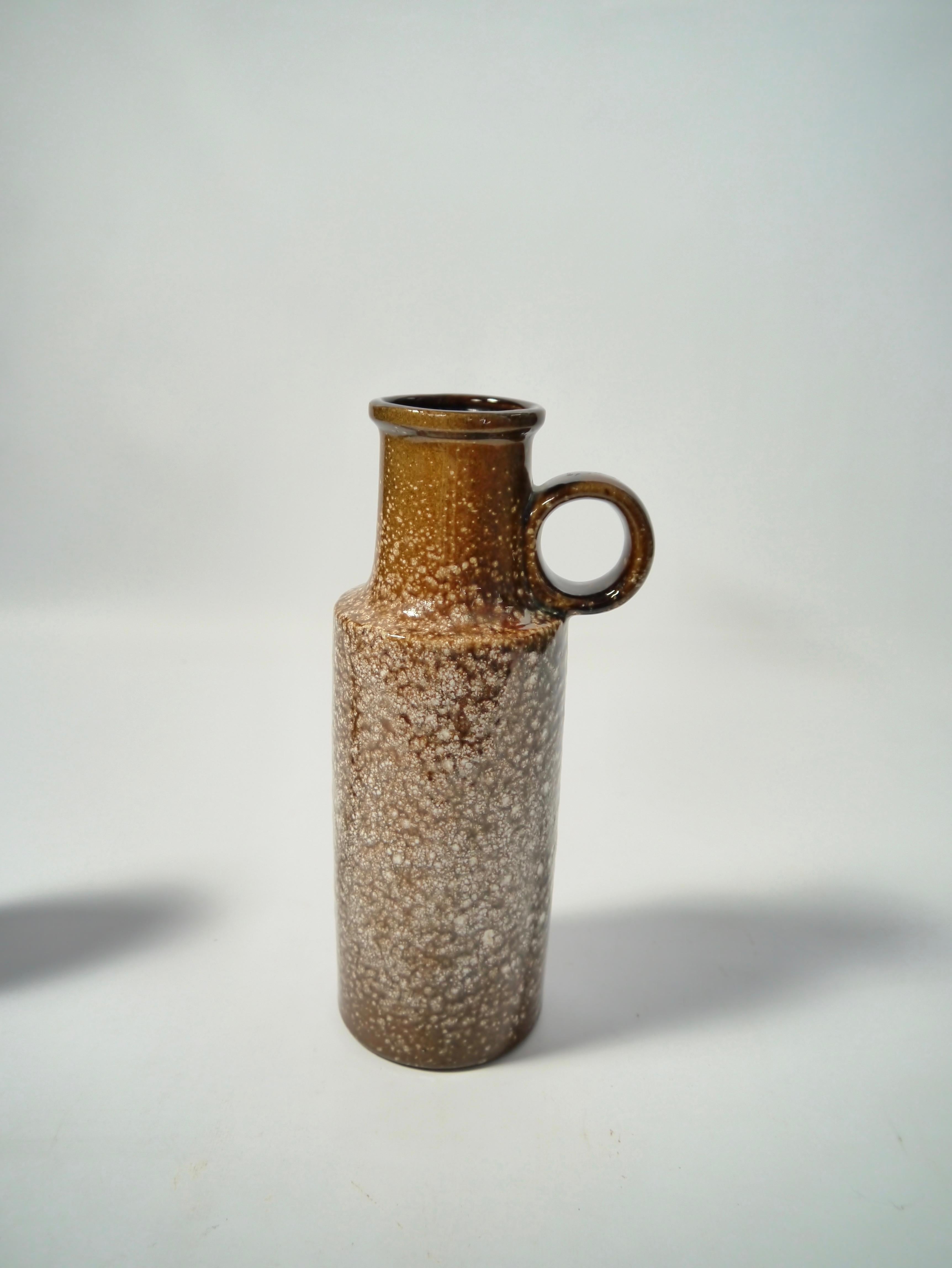 Mid-Century moderno Coppia di vasi in ceramica West German Pottery di BAY, WG anni '60 in vendita