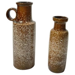 Paar Vasen aus West German Pottery von BAY, WG 1960s