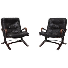 Vintage Pair of Westnofa "Siesta" Lounge Chairs