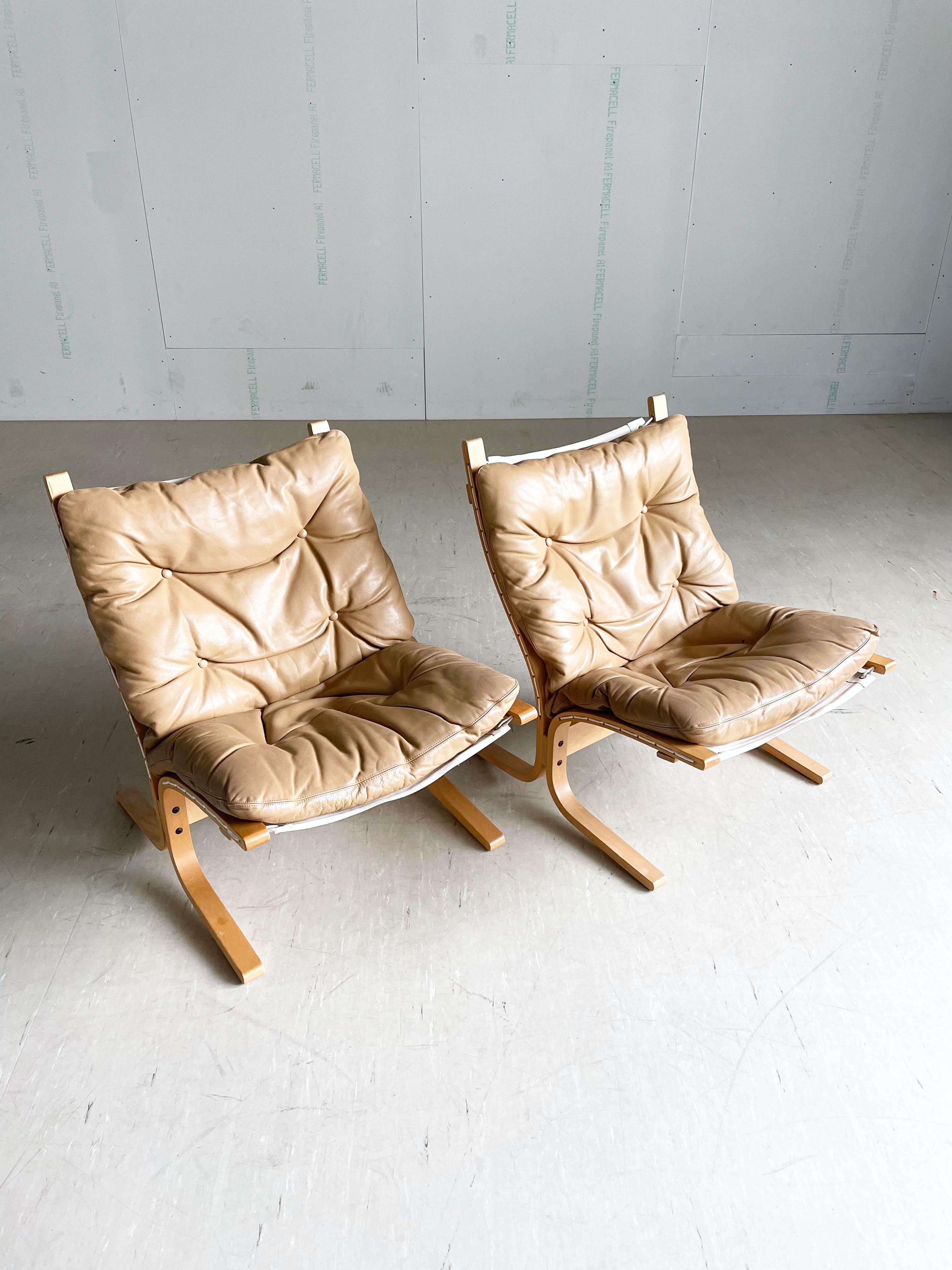 Pair of Westnova Ingmar Relling 'Siesta' Lounge Chairs 1