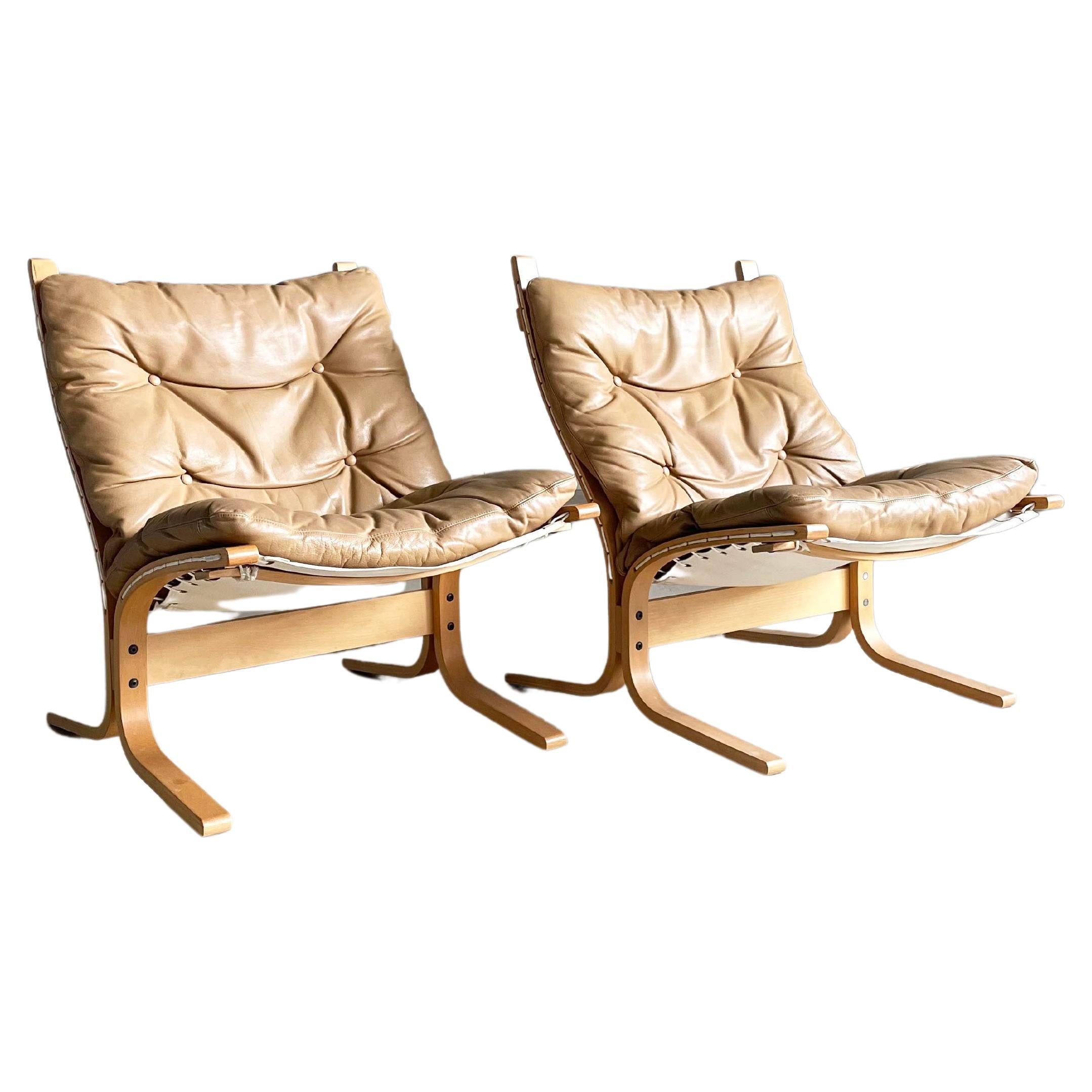 Pair of Westnova Ingmar Relling 'Siesta' Lounge Chairs
