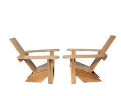 Pair of Westport Style Adirondack Chairs