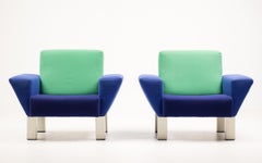 Pair of 'Westside' Armchairs by Ettore Sottsass for Knoll