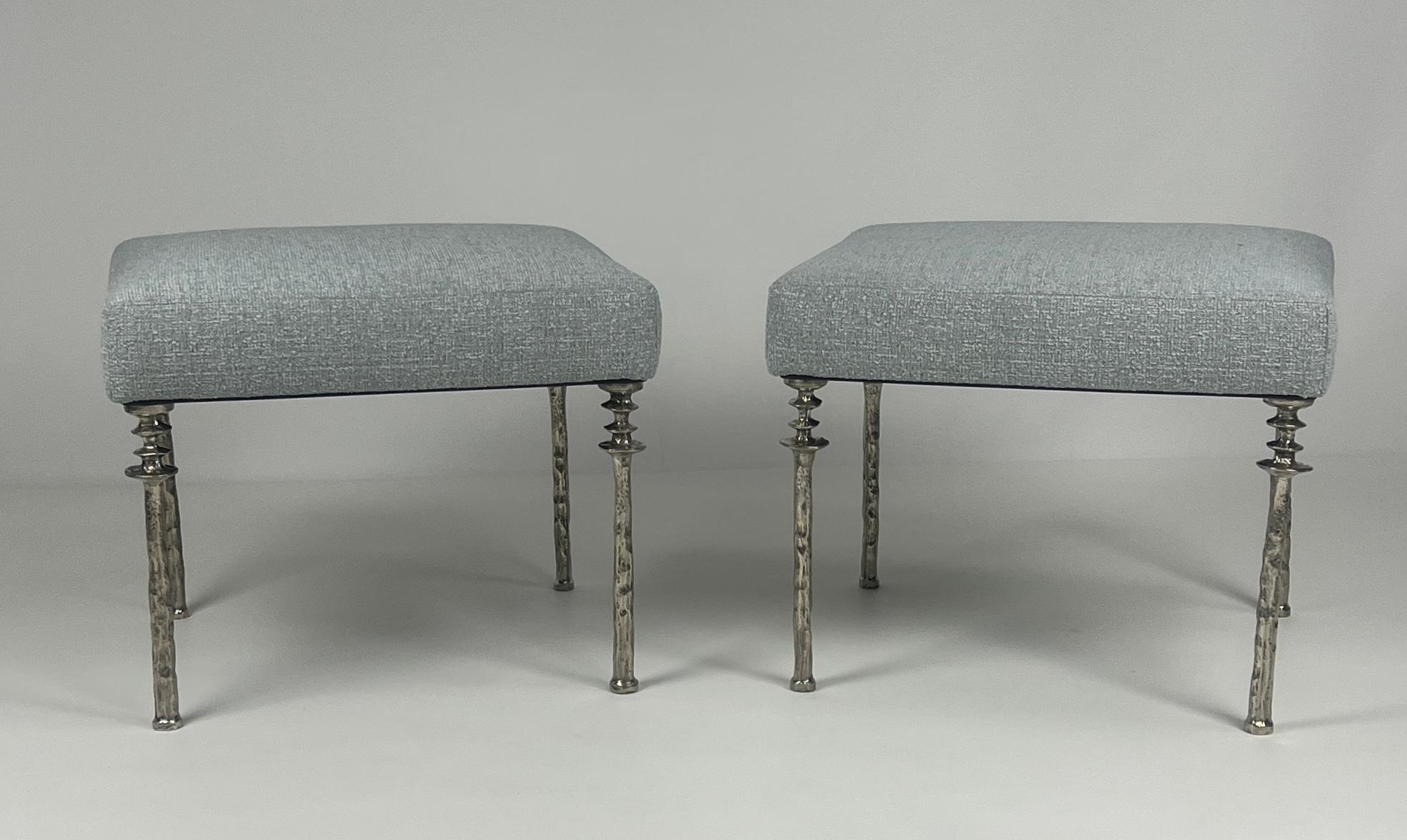 Pair of White Bronze  