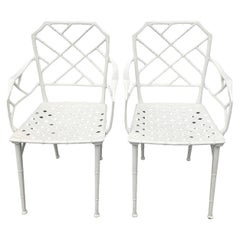 Muebles metálicos de terraza y jardín