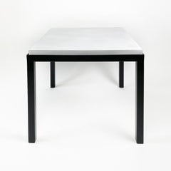 PAIR OF WHITE GLAZED LAVA STONE Side tables by Gerard Simoen (2020)