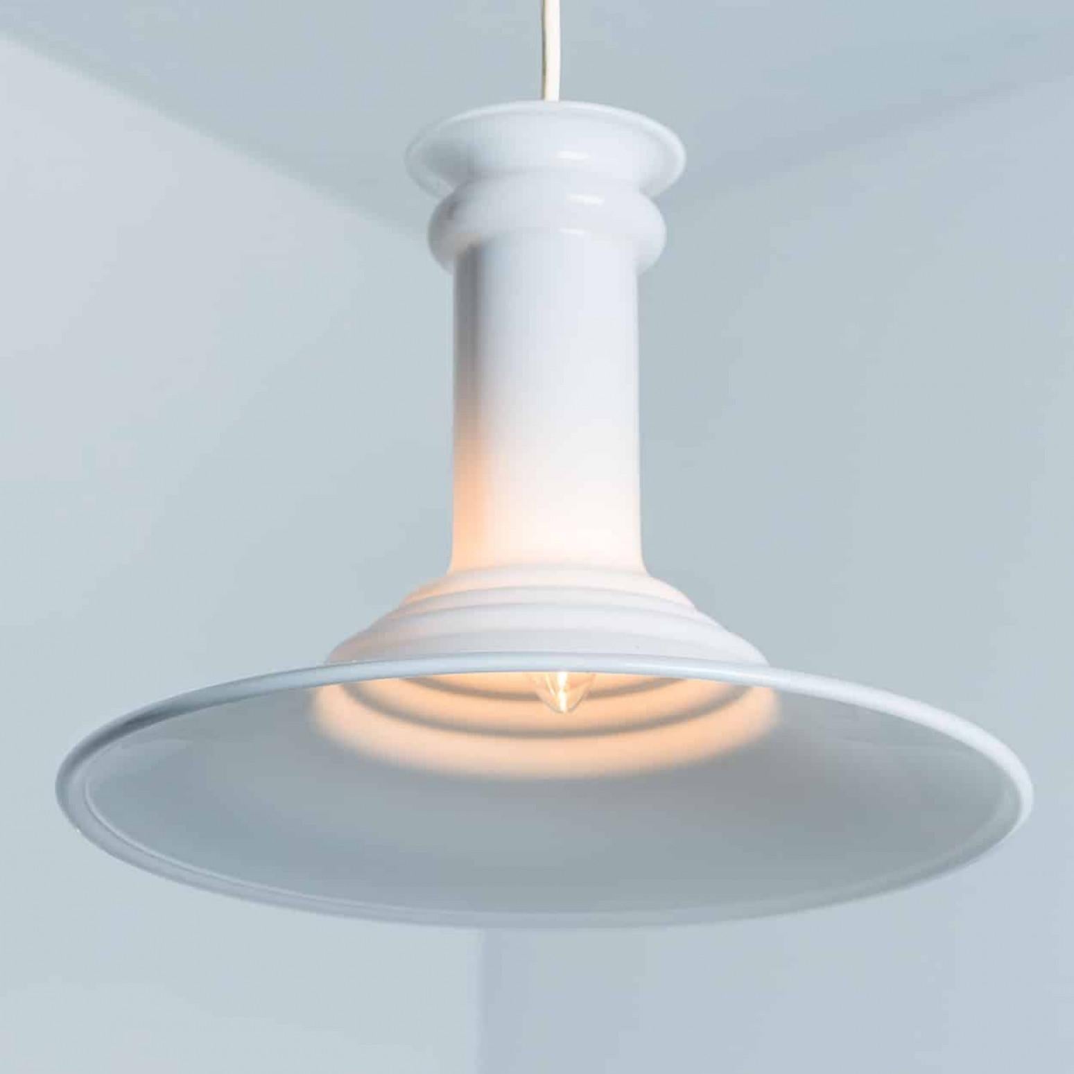 Coppia di lampade a sospensione di Michael Bang in Whiting, 1970 in vendita 4