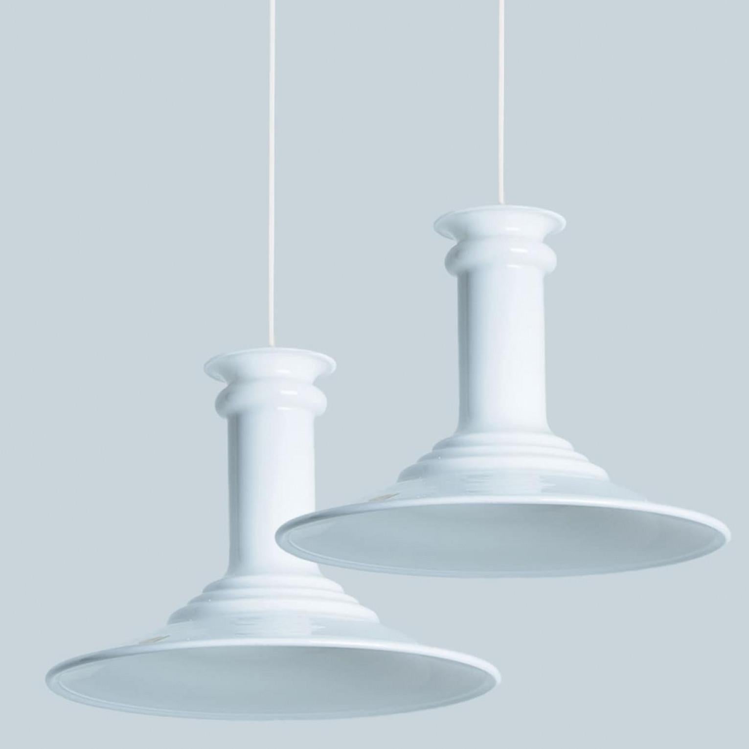 Coppia di lampade a sospensione di Michael Bang in Whiting, 1970 in vendita 12