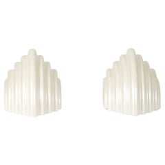 Pair of white Sconces by Kazuhide Takahama