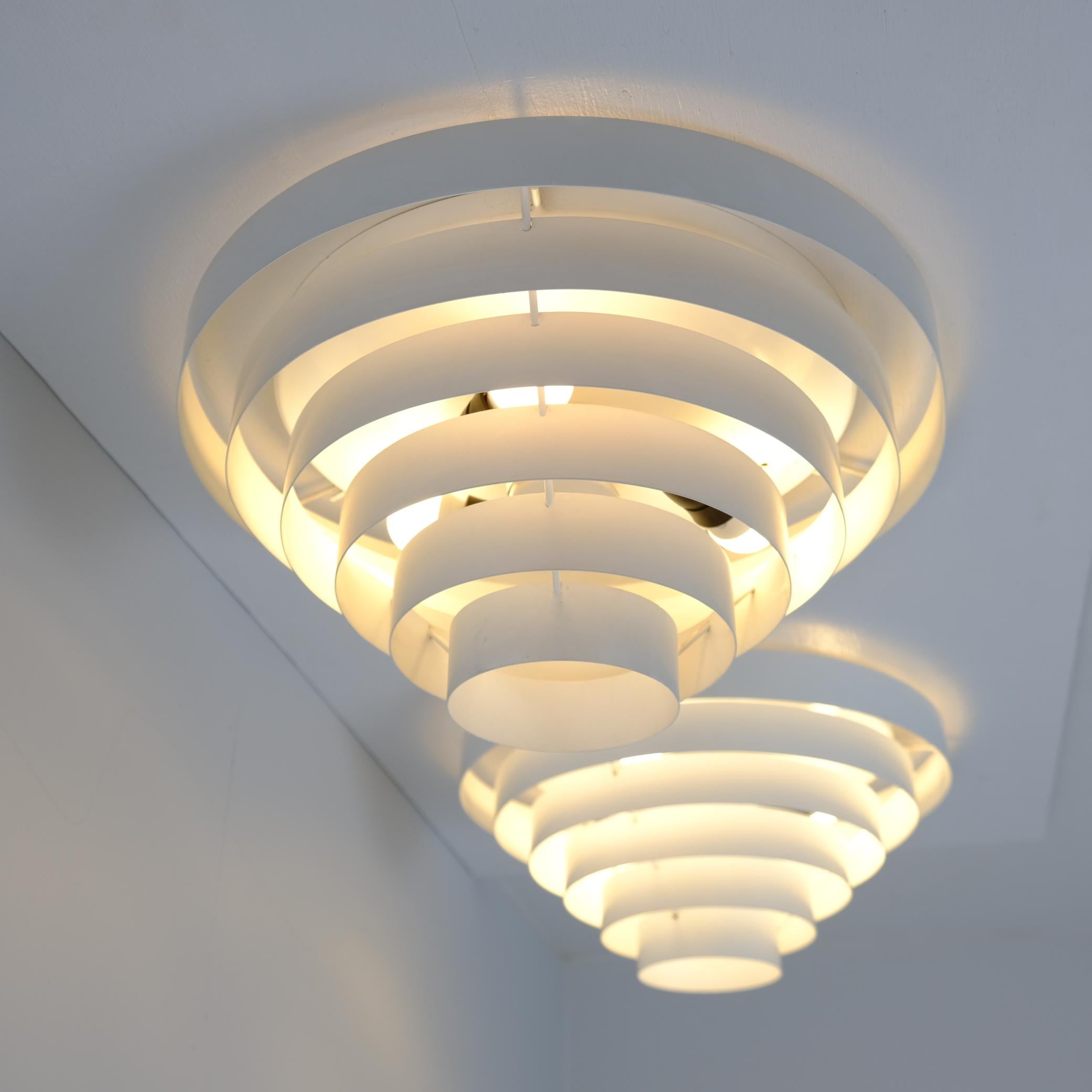 Pareja de Empotrables de Pizarra Blancos Modelo AE74/45, Estilo Alvar Aalto, Itsu Años 50 en venta 3