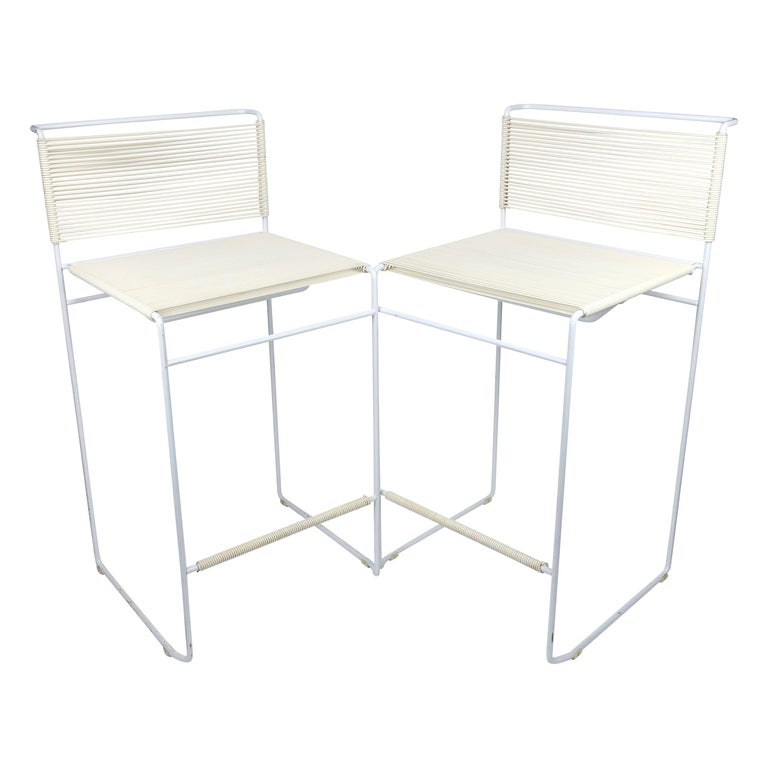 White Spaghetti Stool