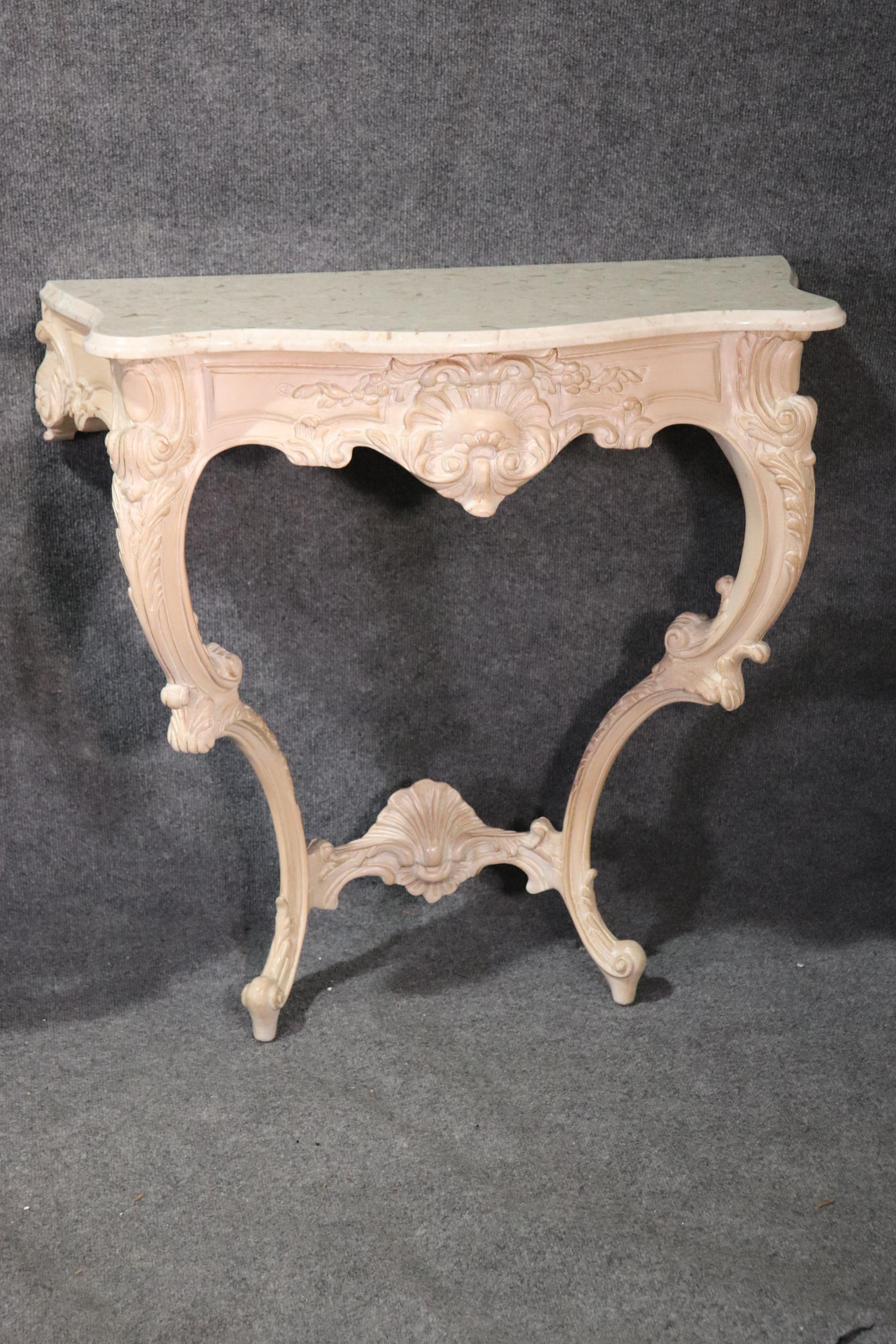 2 leg wall mounted console table