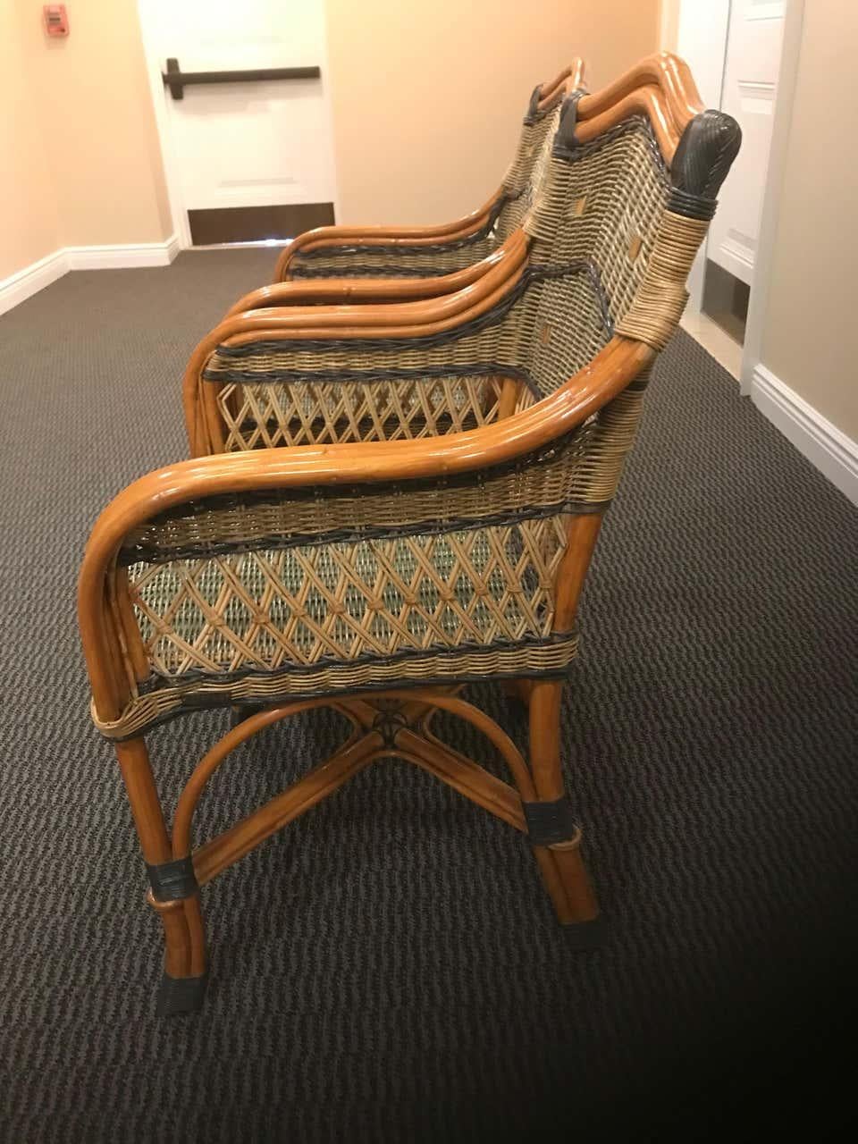 Pair of Grange armchairs.