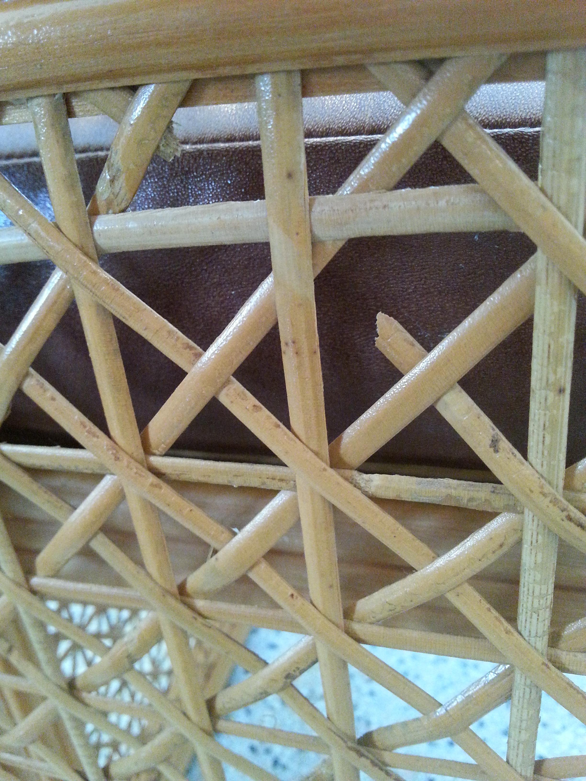 Pair of Wicker Chairs by Viva del Sud for Casa Bique For Sale 5