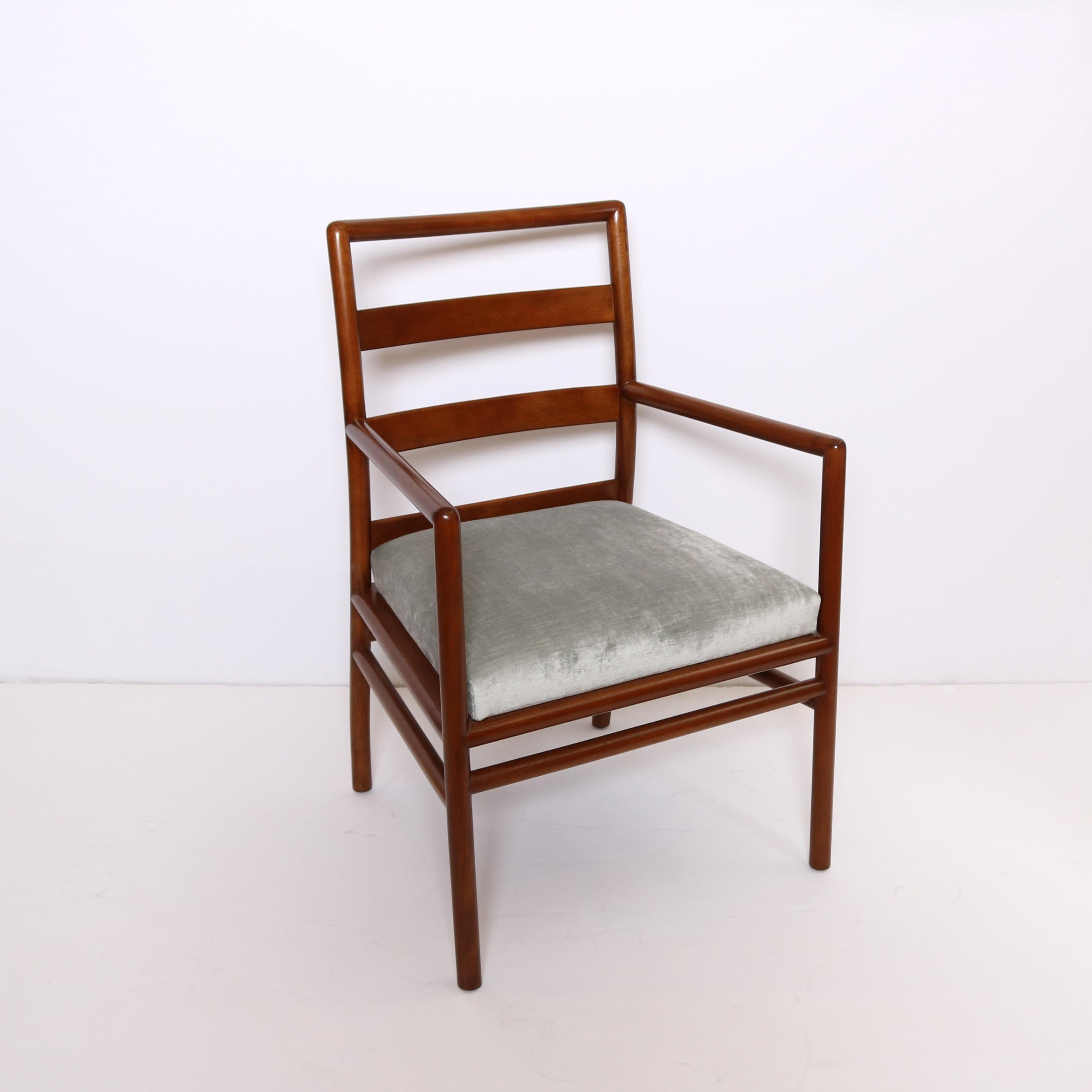 Mid-Century Modern Pair of Widdicomb Armchairs by T.H. Robsjohn Gibbings For Sale
