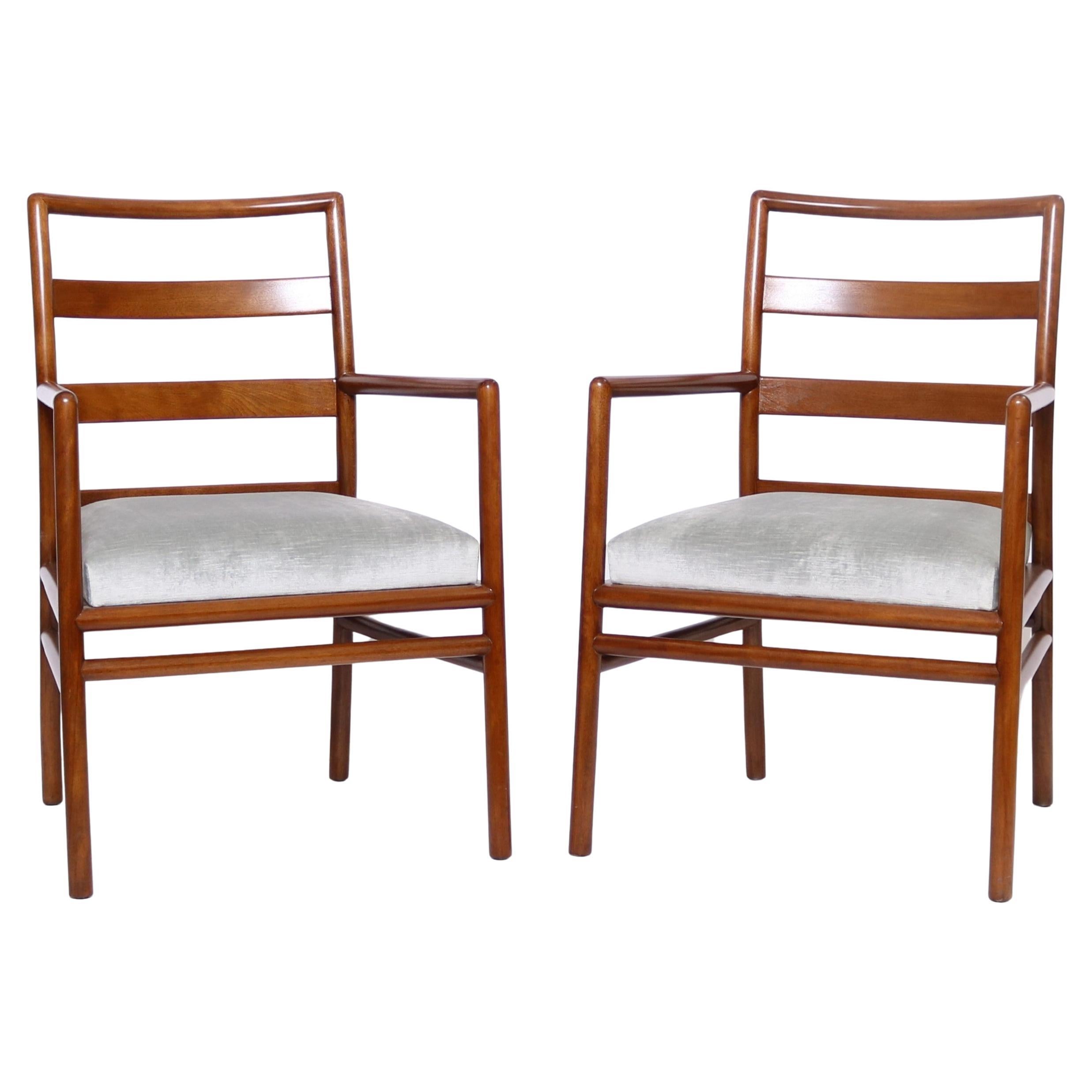 Pareja de sillones Widdicomb de T.H. Robsjohn Gibbings