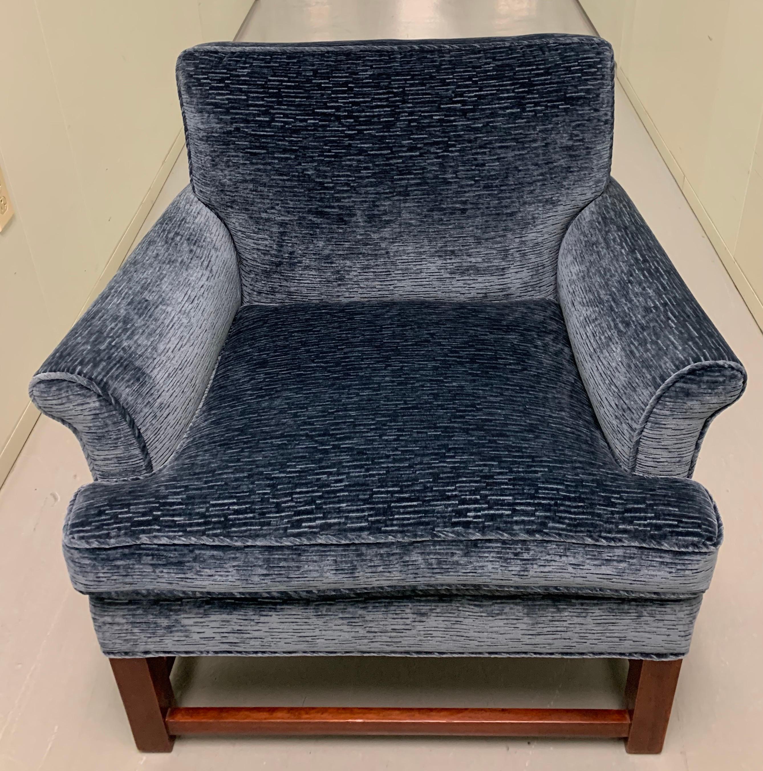 blue armchairs for sale