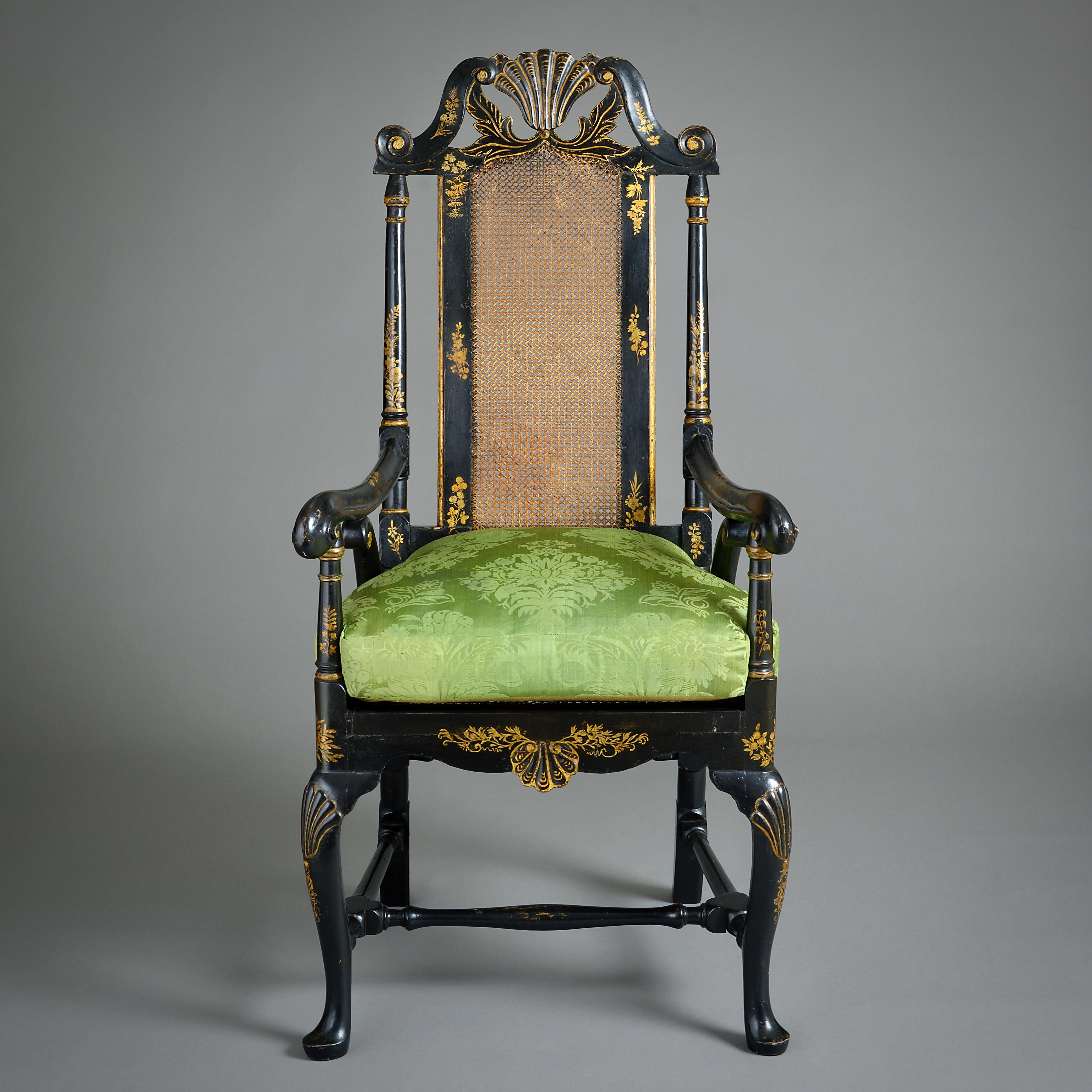 Coppia di poltrone in giamaica William & Mary In condizioni buone in vendita a London, GB