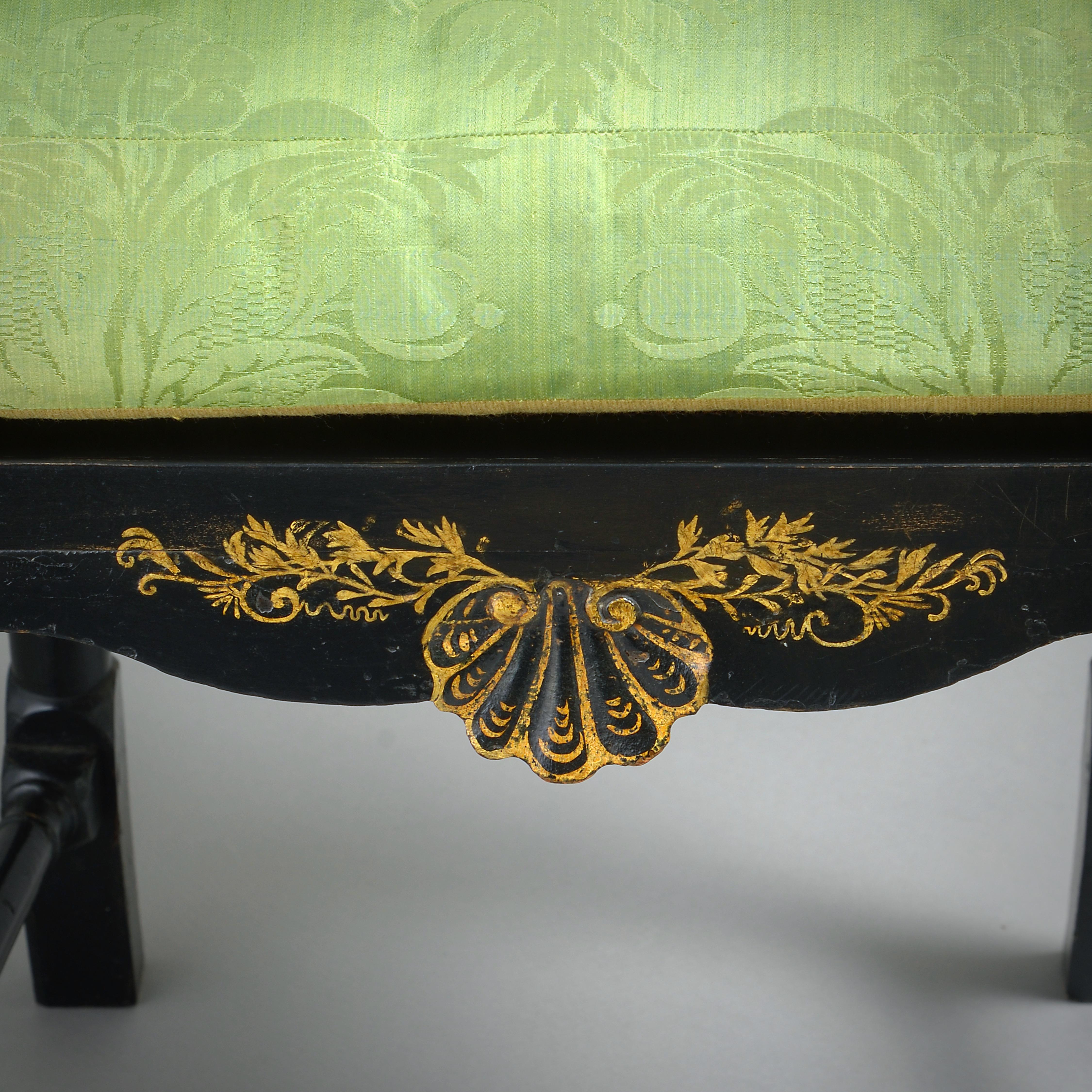 Coppia di poltrone in giamaica William & Mary in vendita 3