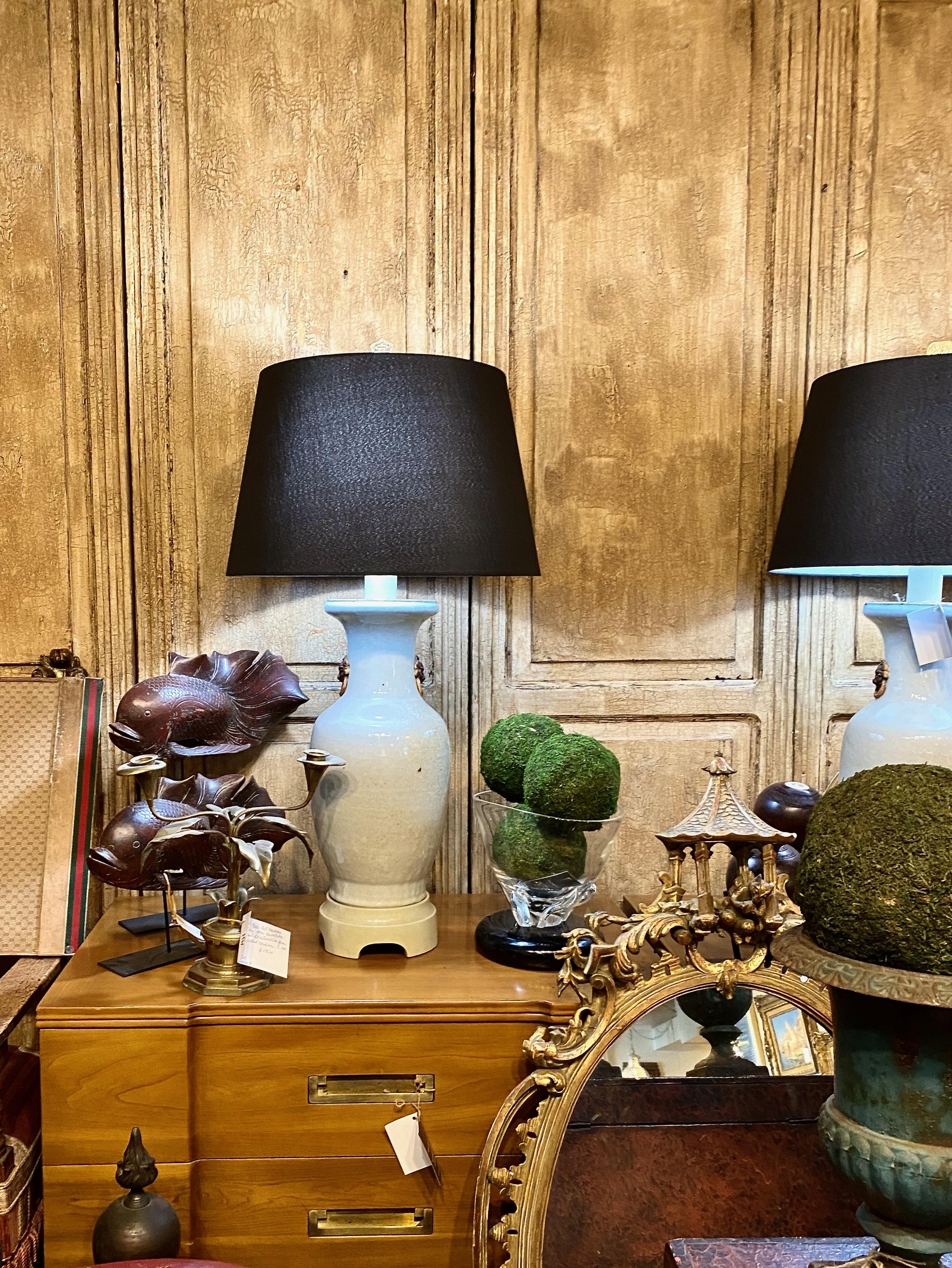 Chinese Export Pair of William ‘Billy’ Haines Attributed Lamps For Sale