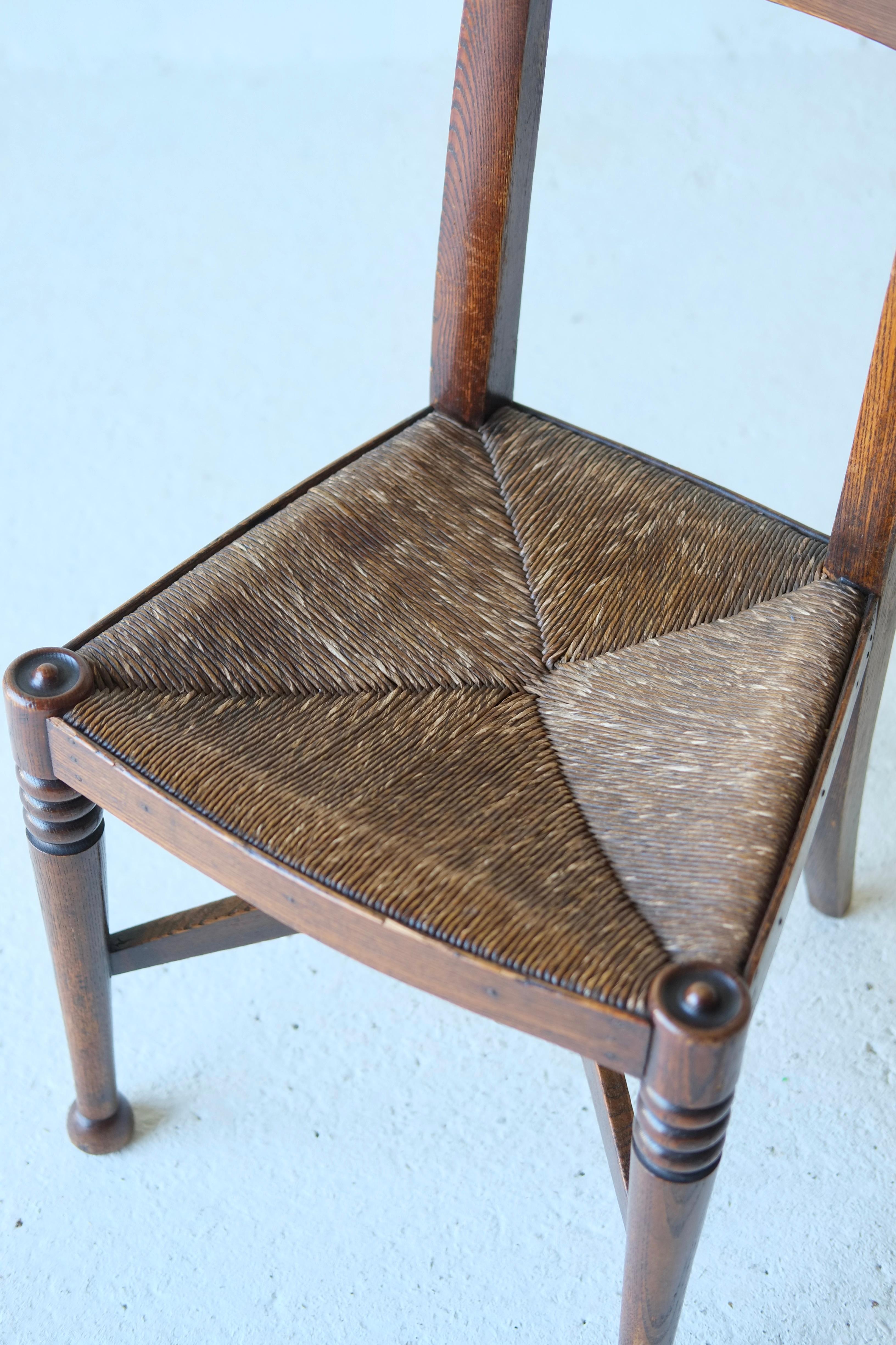 William Birch Arts & Crafts-Stühle, George Walton zugeschrieben, 1910, Paar im Angebot 5