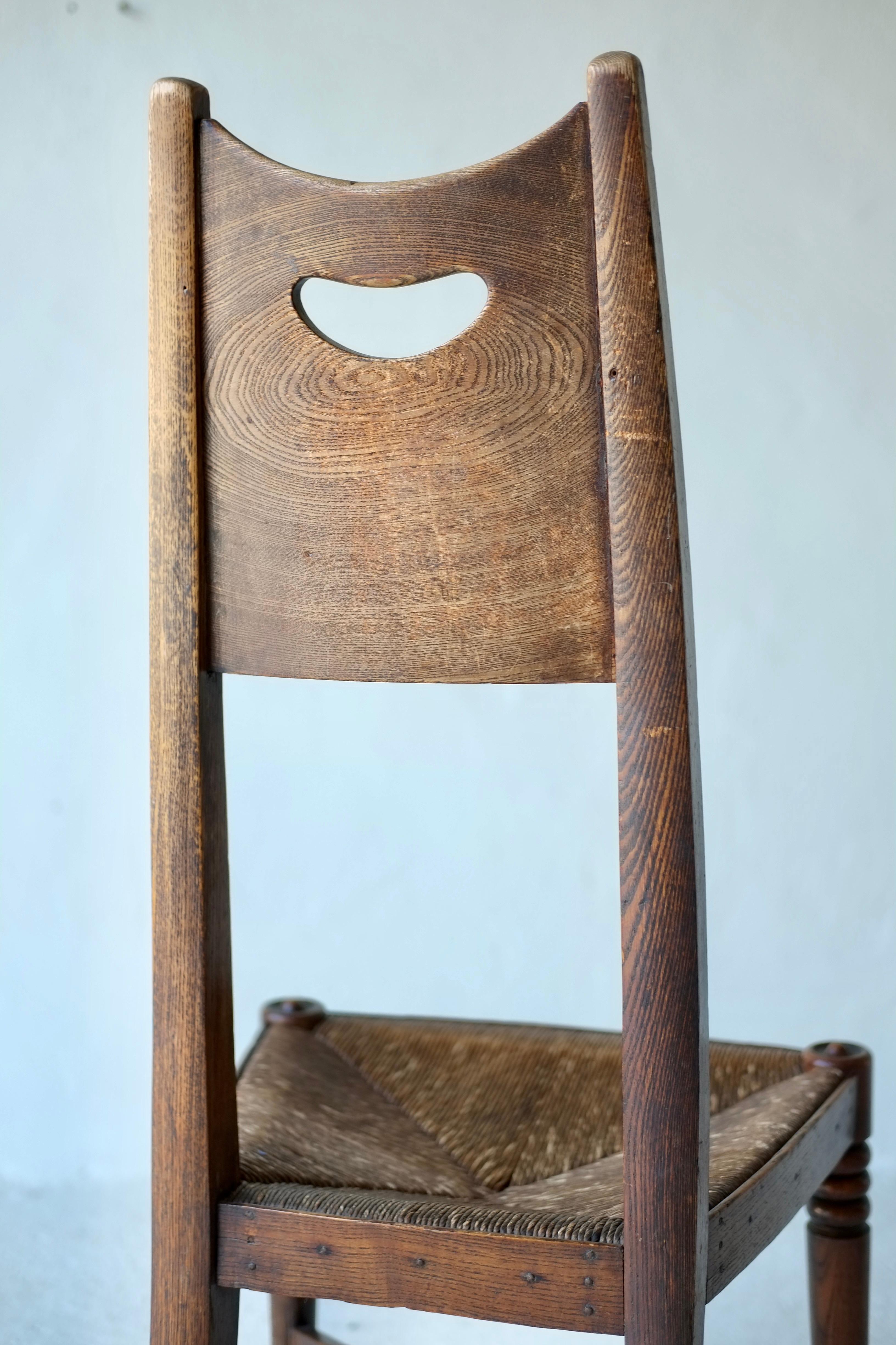 William Birch Arts & Crafts-Stühle, George Walton zugeschrieben, 1910, Paar (Frühes 20. Jahrhundert) im Angebot