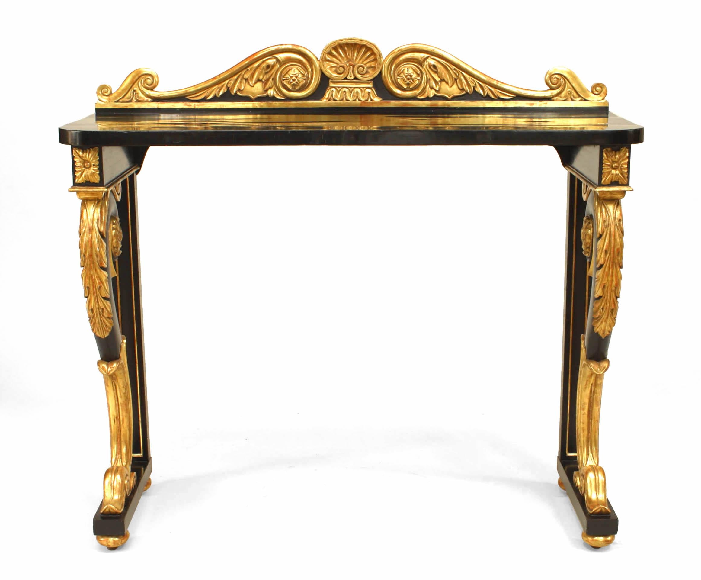 regency console table