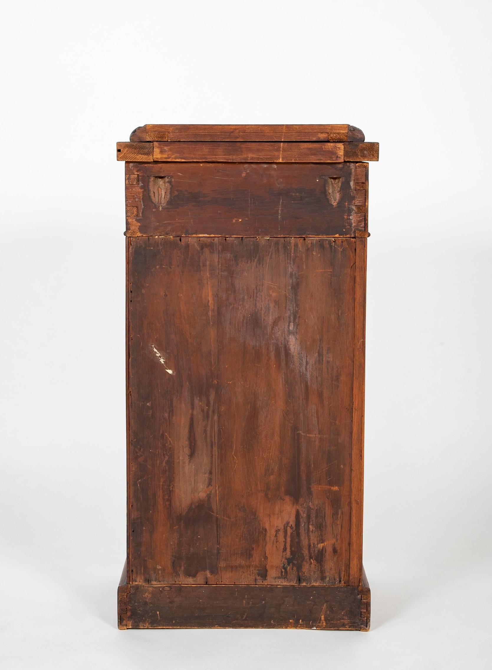 Pair of William IV Mahogany Pedestal Cabinets 4