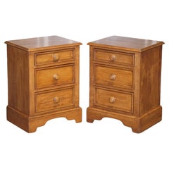 Pair of Willis Gambier Bedside Tables Night Stands