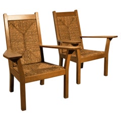 Pair of Willis Ohler for Erich Schultz Worpsweder Easy Chairs