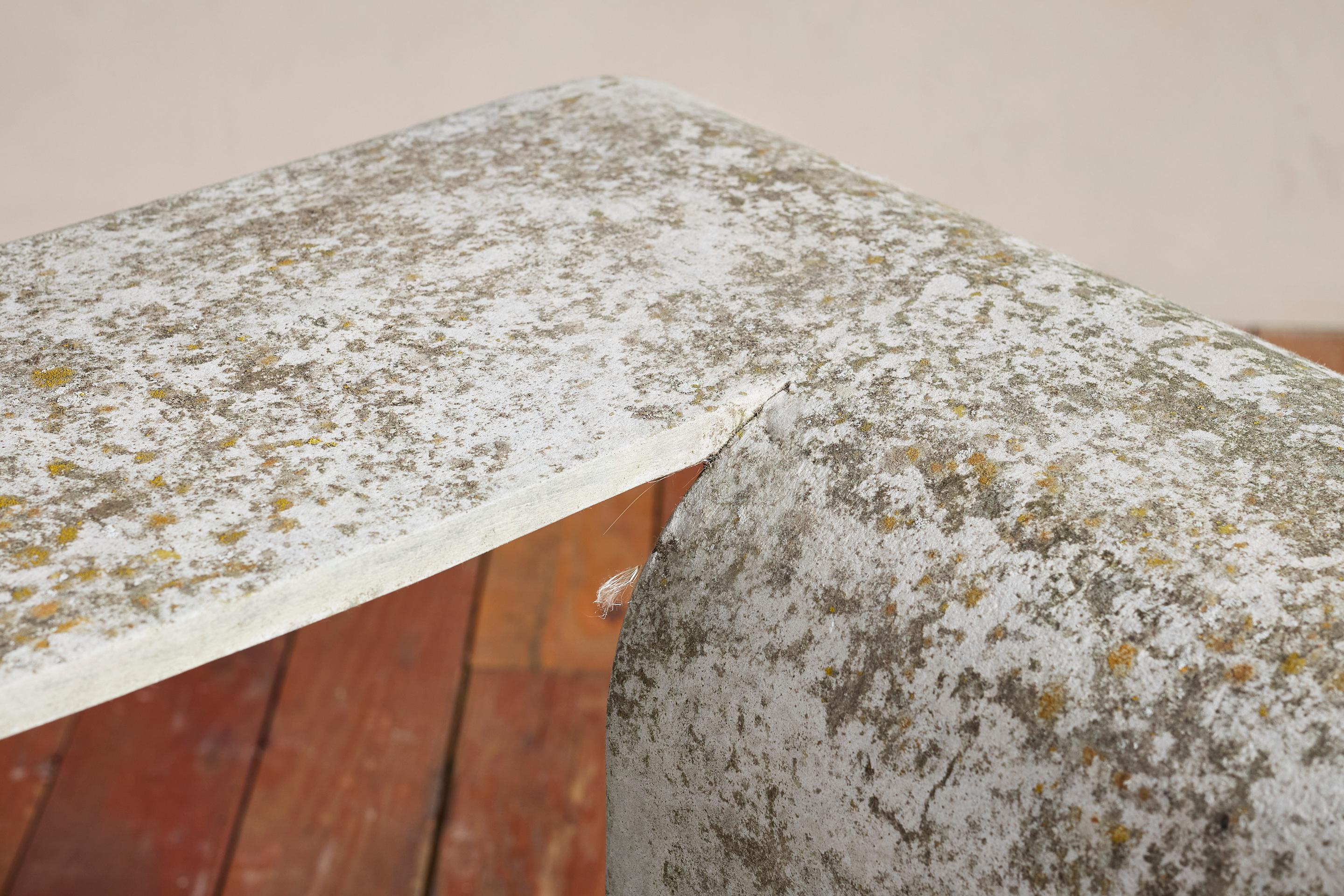 Pair of Willy Guhl Concrete Floating Chairs For Sale 3
