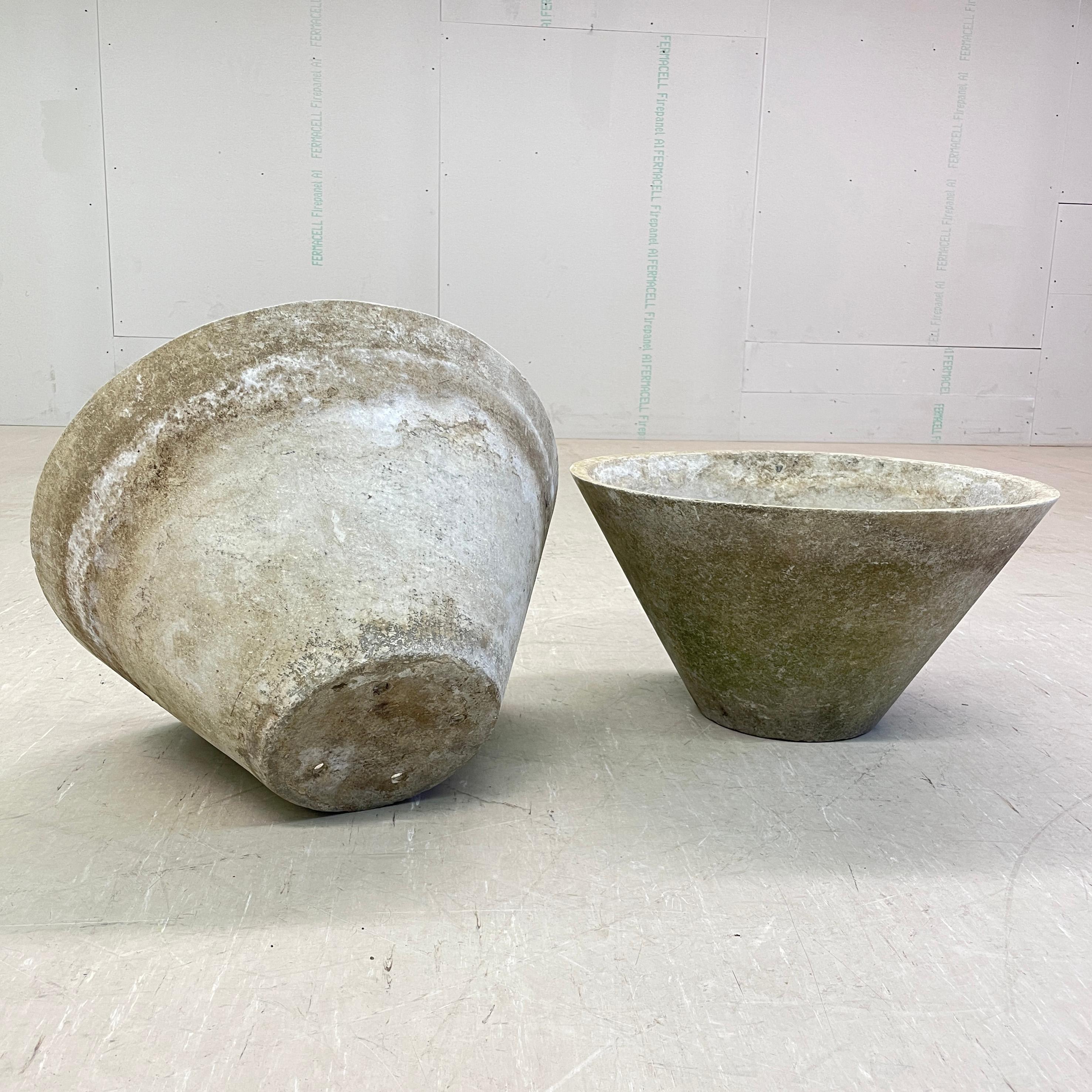 Pair of Willy Guhl Conical Planters #7&8 For Sale 4