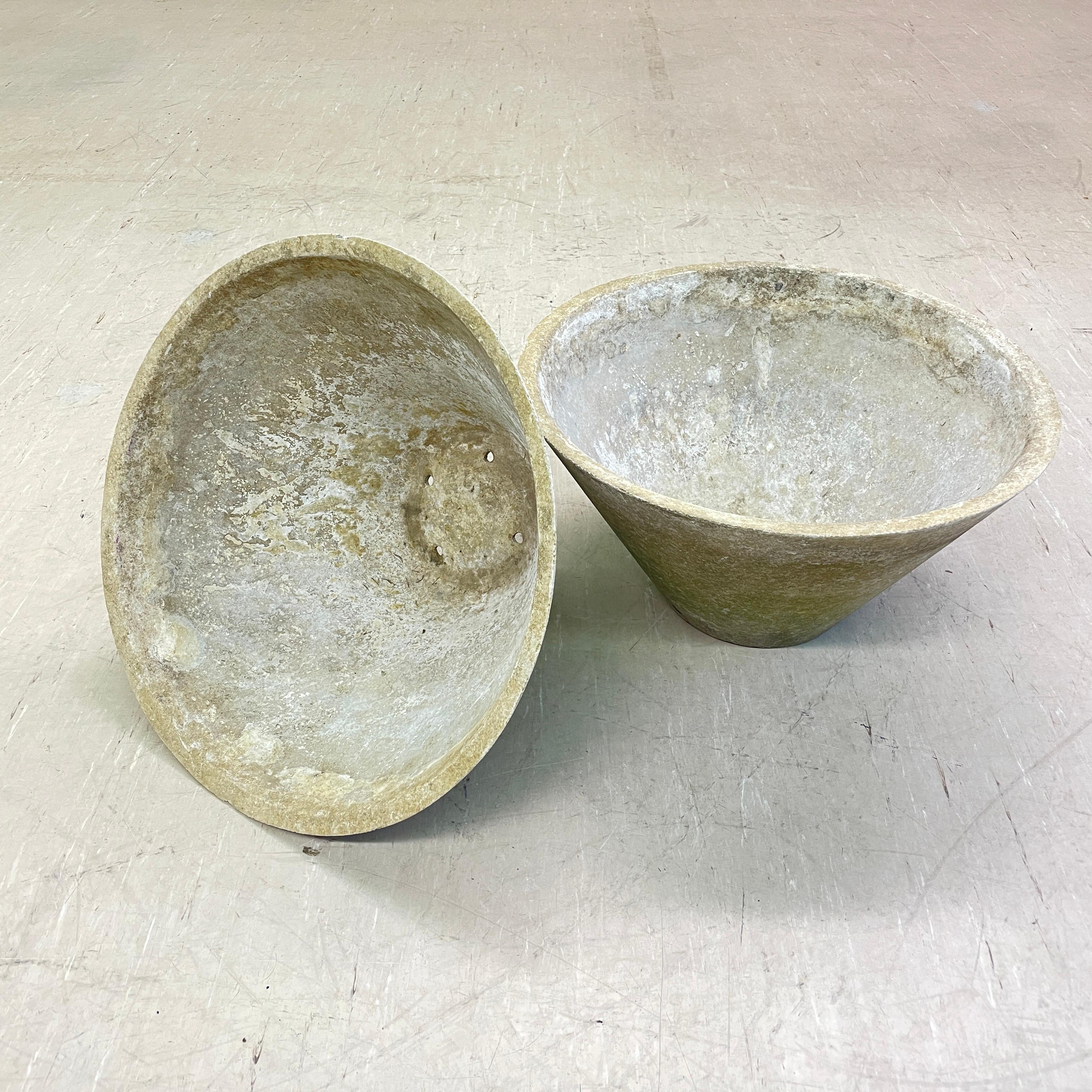 Pair of Willy Guhl Conical Planters #7&8 For Sale 10