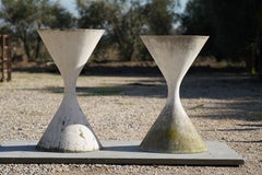 Pair of Willy Guhl 'Diablo' Planters, Switzerland 1960s