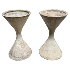 Pair of Willy Guhl 'Diabolo' Planters, Switzerland 1960s