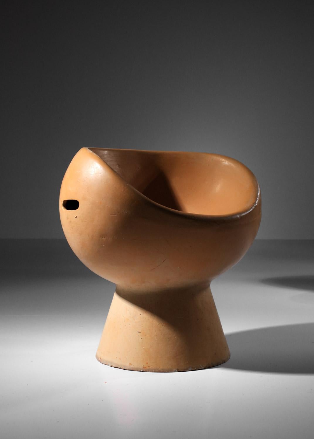 Paire de fauteuils à boules Eternite de Willy Guhl des années 60 en vente 2