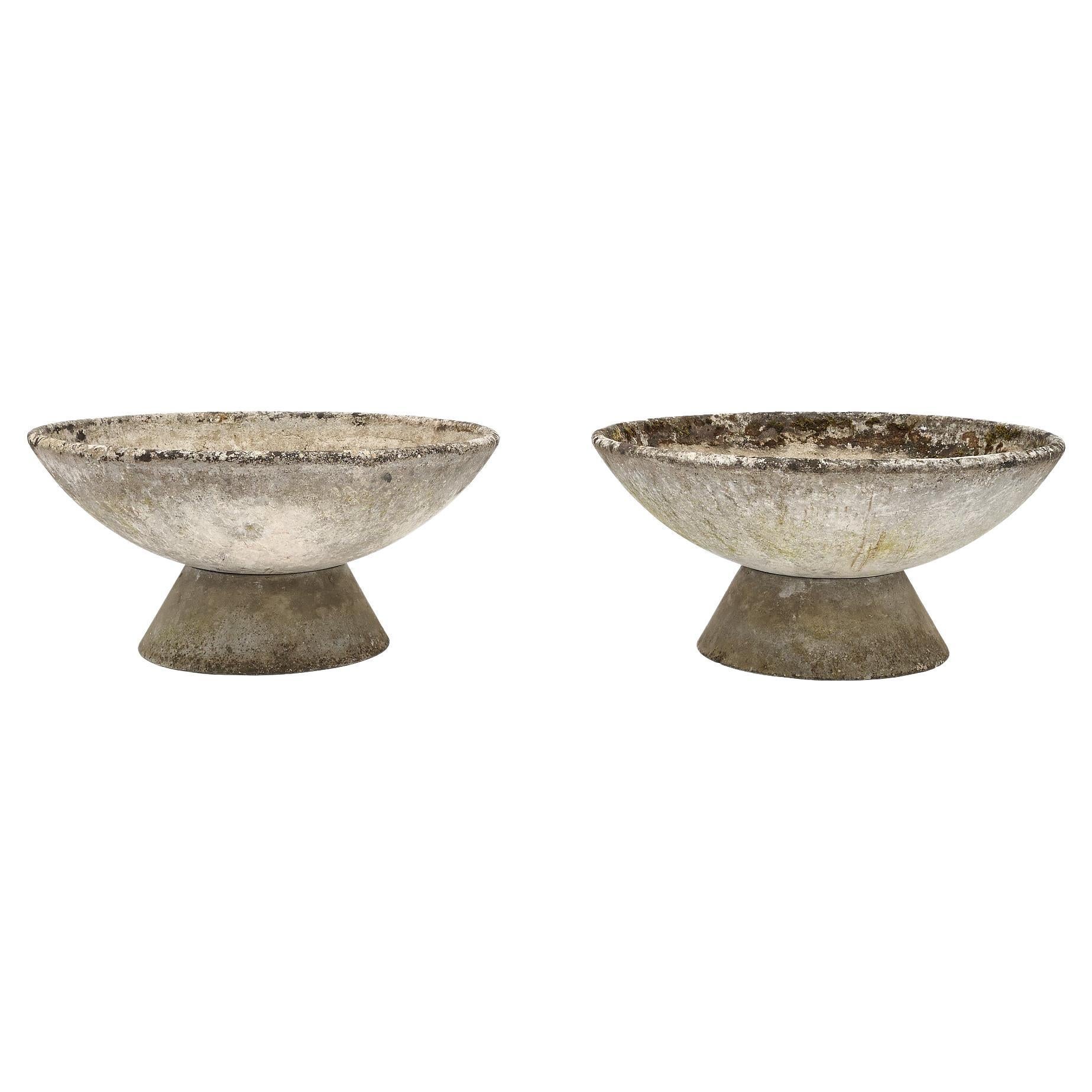 Pair of Willy Guhl Jardinieres